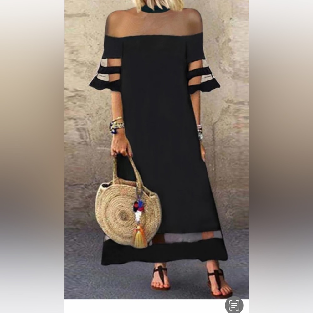 Black new dress - perfect for wedding guest